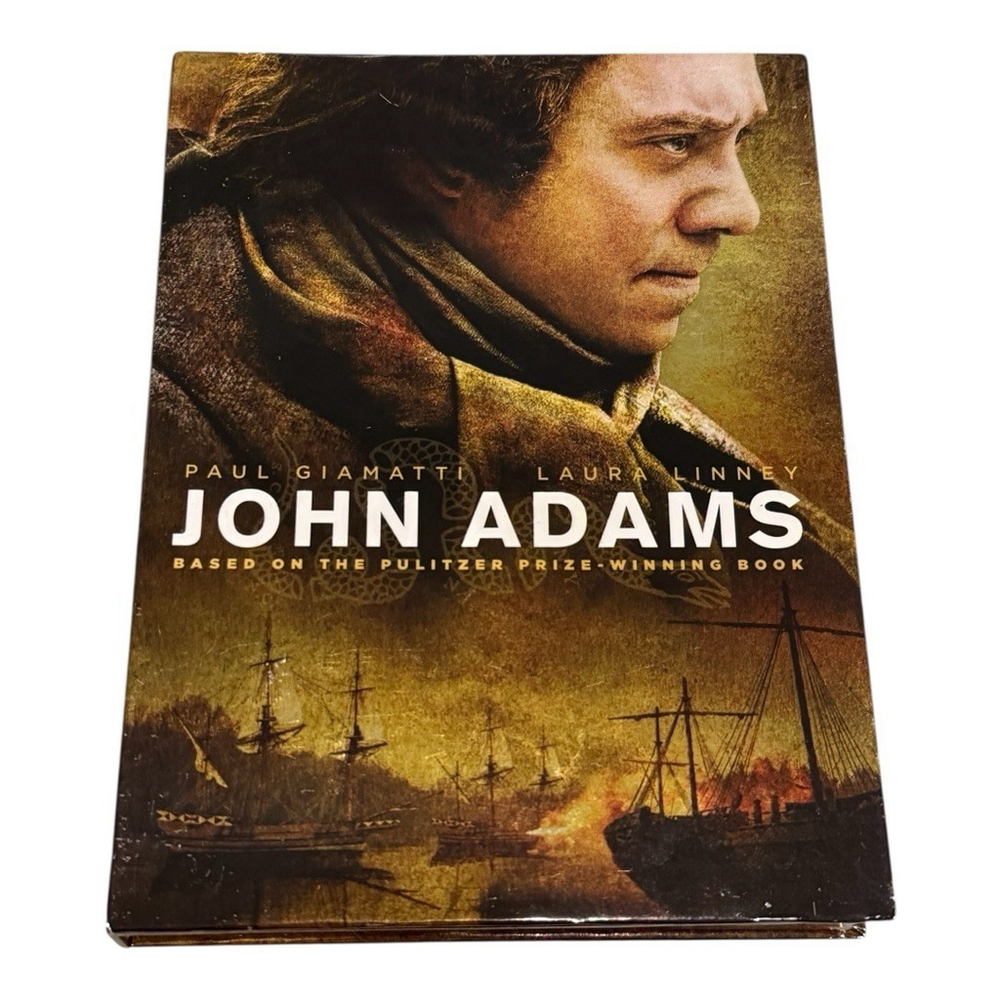 John Adams DVD HBO History Mini Series Biographical Movie 2008 3 Disc Set